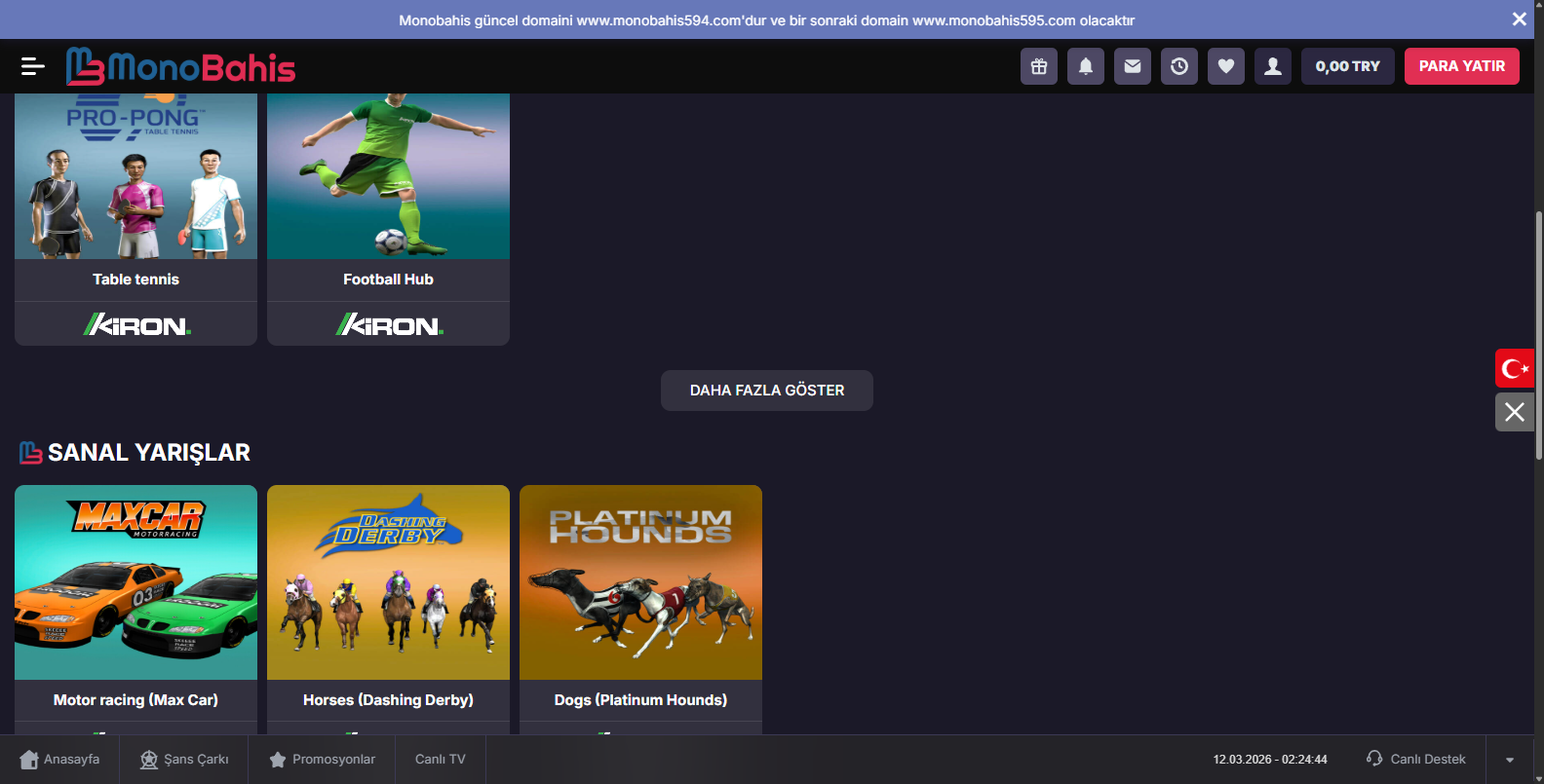 Monobahis Casino Turnuvaları