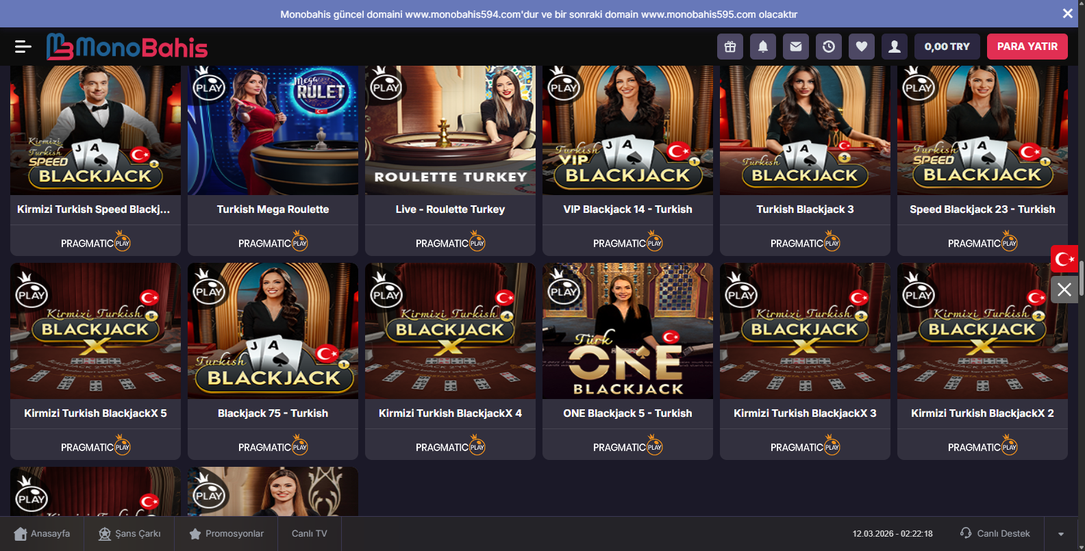 Monobahis Canlı Bahis Oranları