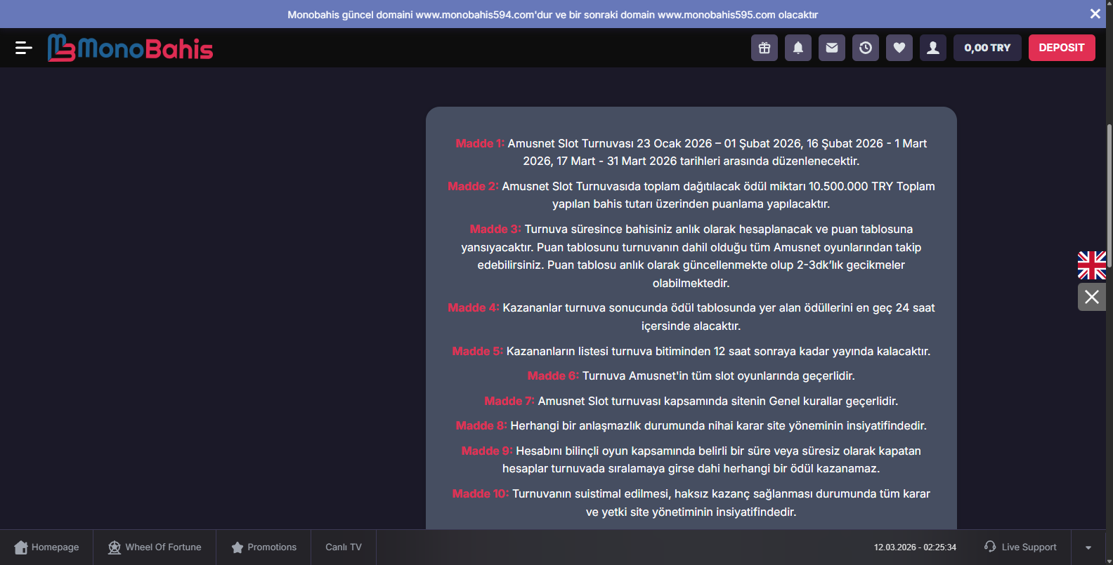Monobahis Yüksek Limitli Oyunlar